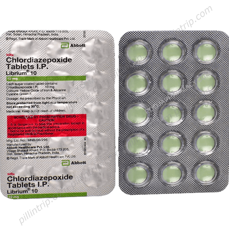 Buy Librium Online (chlordiazepoxide) 10mg