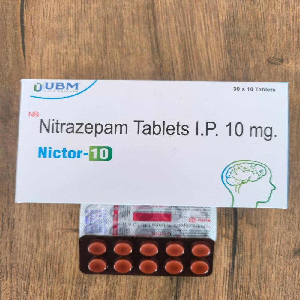 Buy Nitrazepam Tablets IP 10 mg Tablets
