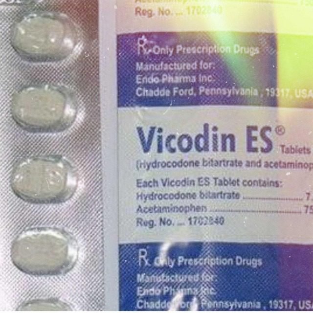 Vicodin ES Tablets 10/300 mg